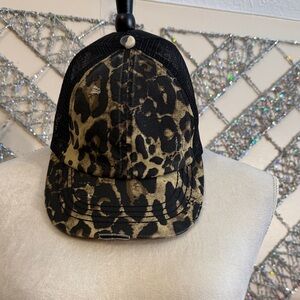 Leopard Print Trucker Hat